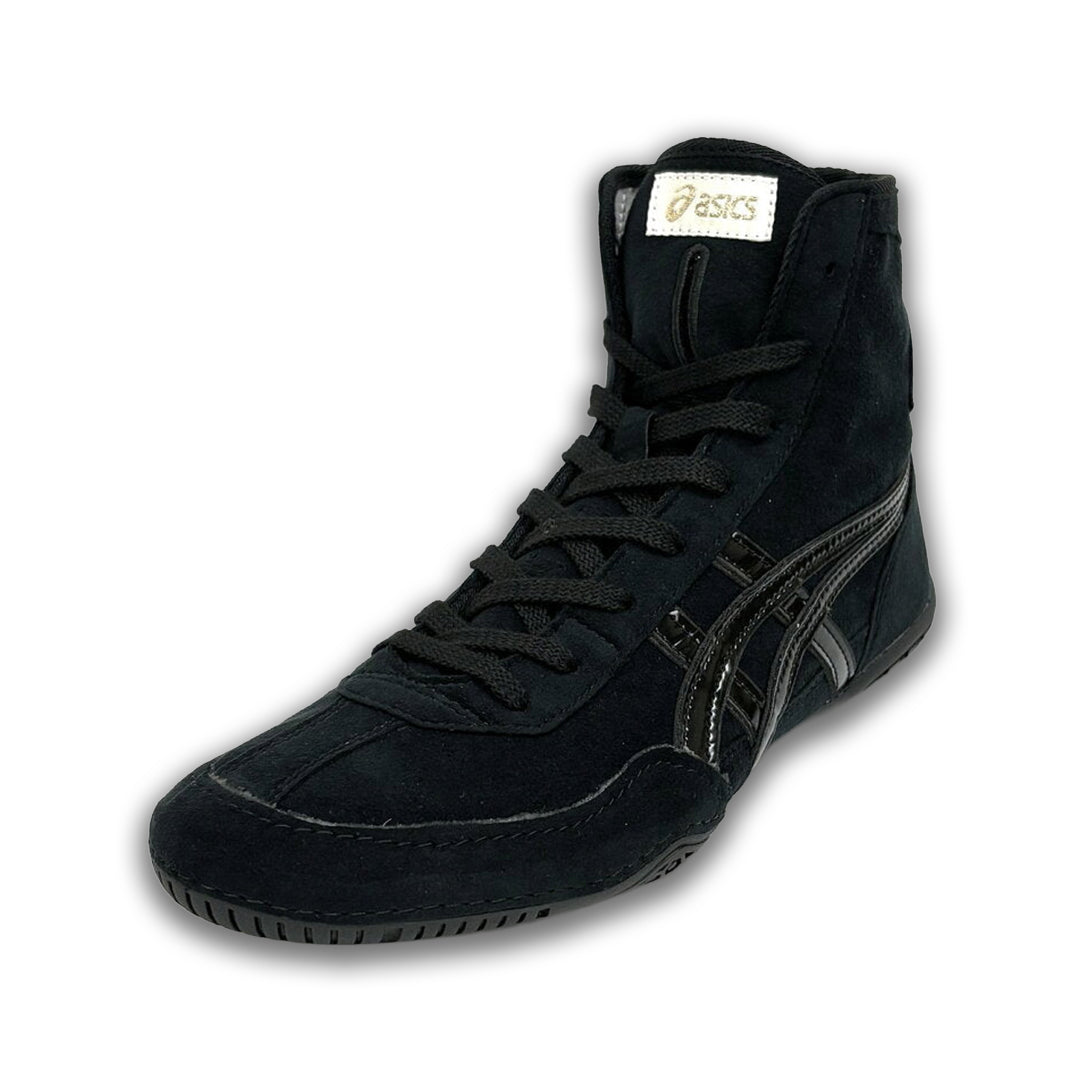 102 - Triple Black Asics Wrestling Shoes – Shadow Shoez